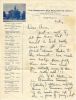 Clarence Lilly Pemberton, Jr., Letter to Anne Elizabeth Watkins Page #1