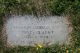 Arthur William Moorefield, Jr. Grave Marker (footstone)