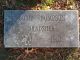 Jacob Thompson Bradsher Grave Marker, Burchwood Cemetery, Roxboro, NC