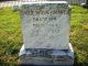 Sallie Willie Graves Grave Marker (First Baptist Church of Yanceyville)