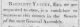 Bartlett Yancey Candidate. Milton Gazette and Roanoke Advertiser, 15 May 1828
