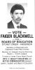 Faiger Blackwell Political Advertisement (1982)