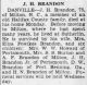 James Hunter Brandon Obituary, The Times Dispatch (Richmond, Virginia), 27 Mar 1940