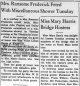Violet Lillian Hayes Wedding Shower, Person County Times, 9 Feb 1939