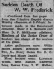 Willie Watters Frederick Death Page 2, The Roxboro Courier (Roxboro, NC), 17 June 1931 