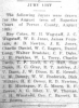 Willie Watters Frederick on Jury List, The Roxboro Courier (Roxboro, NC) 29 July 1925 