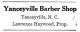 Yanceyville Barber Shop Lawrence Haywood The Bee 9 Jun 1927